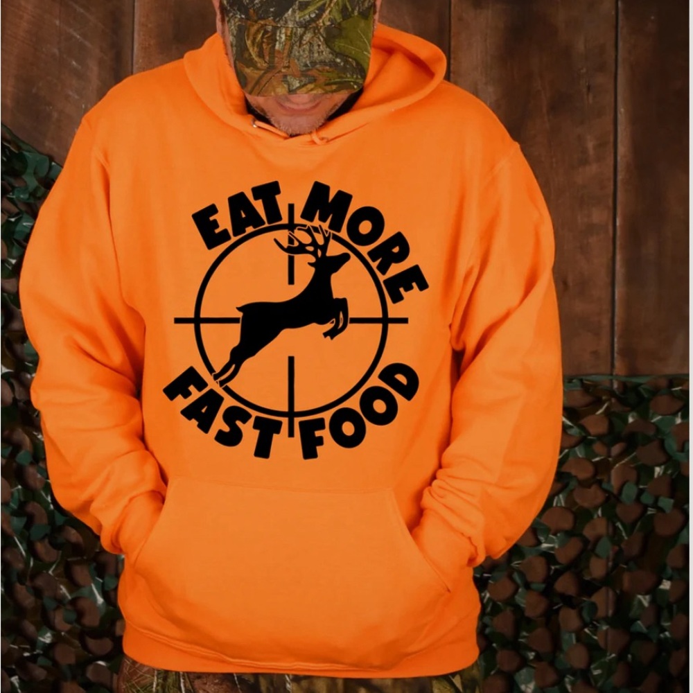 Eat more fast food hoodie